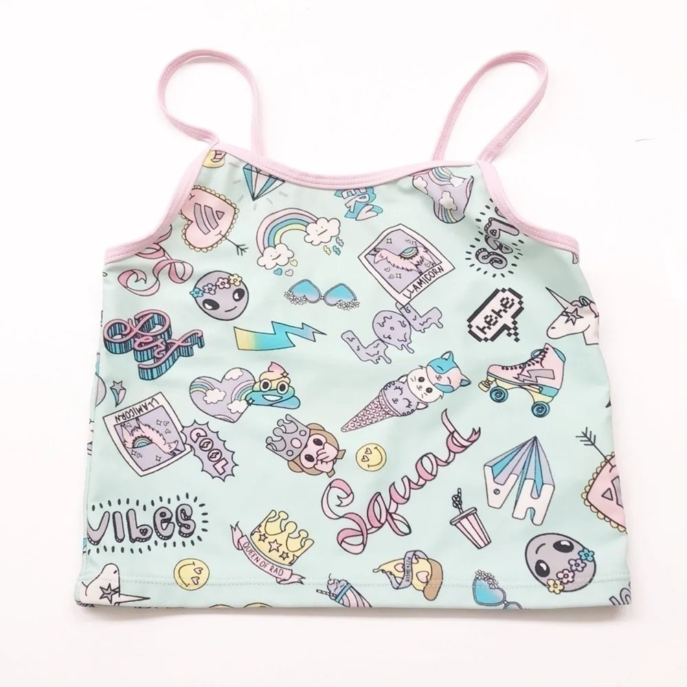 The Children's Place girls swim top